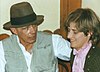 Joseph Beuys och Petra Kelly 1982.