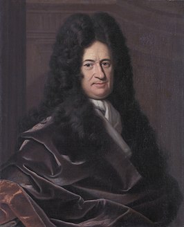 Gottfried Leibniz door Bernhard Christoph Francke (omstreeks 1700)