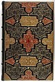 Cover of Homilies and sermons of John Chrysostom by royal bookbinder Antoine-Michel Padeloup. France, first half of the 18th century