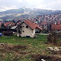 Čajetina town panorama