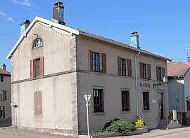 The town hall in Frizon