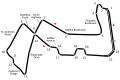 (2013–2014) Com Remoção da chicane da curva 10