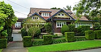 An Arts & Crafts bungalow-inspired style home in the Sydney suburb of Lindfield