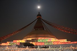 Boudhanath in the full moon day and Buddhajayanti