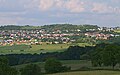 Freudenburg, on the right the castle ruins and church