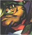 Le tigre de Franz Marc.