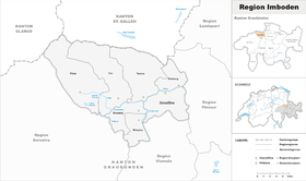 Localisation de Région d'Imboden