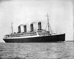 RMS Aquitania in the late 1920s.