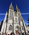 Facciata della cattedrale di Quimper