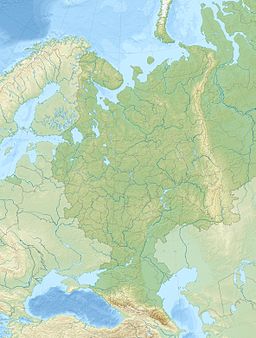 Viborgs läge i europeiska Ryssland.