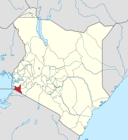 Location in Kenya