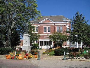 Tipton County courthouse in Covington, Tennessee