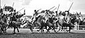 Image 29Taburida, a traditional Arab exhibition of horsemanship performed during festivals (from Culture of Morocco)