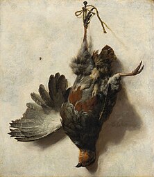 Jan Baptist Weenix, La Perdrix morte (1650-1652).