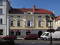 Hausfassade im Zentrum von Cosel