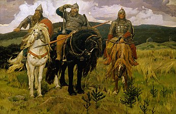 Victor Vasnetsov, Bogatyrs (1898)