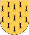 Arms of Bjärtrå, in Sweden