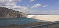 The Punta Negra Dam seen from Ruta Provincial 12 on Zonda's northern border.