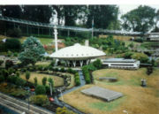 Model van het Evoluon in Madurodam