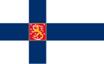 Finlands statsflagga.