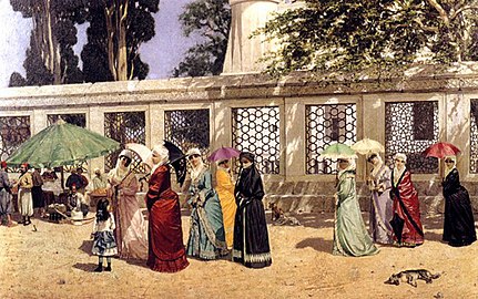 Gezintide Kadınlar, 1887, localisation inconnue.