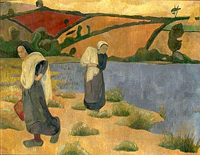 'Les Laveuses à la Laïta', 1892. Vaskekonerne ved Laïta