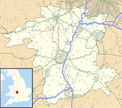 Pendock is located in Worcestershire