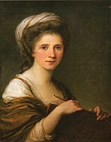 Angelika Kauffmann, self portrait, 1784