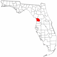 佛羅里達州锡特勒斯縣地圖