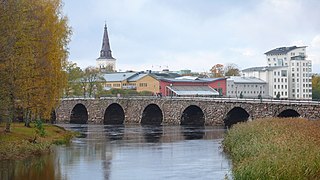 Östra bron -silta Karlstadissa.