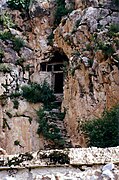 Entrance to Dawa Puk, Guru Rinpoche's cave