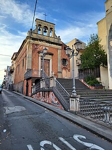 La chiesa di San Rocco, ubicata a Misterbianco, 10 marzo 2023.