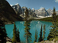 Moraine Lake, Banff National Park, Alberta, Canada.