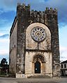 Église San Nicolás à Portomarín, portail.