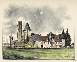 The chateau of Luc de Béarn