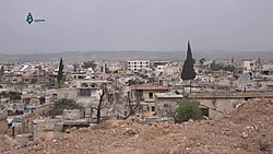 Jindires after its capture by the Turkish-backed Free Syrian Army on ngày 9 tháng 3 năm 2018.