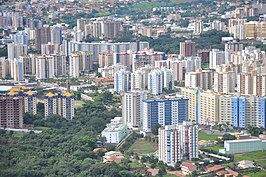 Hoogbouw van de Zona Turística in Caldas Novas