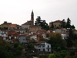 Skyline of Castell'Alfero