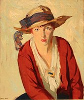 The Beach Hat, 1914, The Detroit Institute of Arts