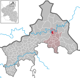 Scheuerfeld – Mappa