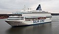 M/S Silja Europa, the largest cruiseferry in the world 1993–2001.
