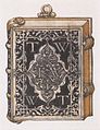 Image 10Design by Hans Holbein the Younger for a metalwork book cover (or treasure binding) (from Book design)