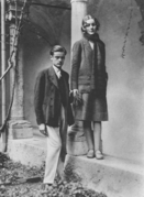 Diana Mitford and Bryan Guinness on their honeymoon in Taormina, Italy, 1929.