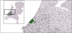 Location of The Hague