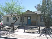 Garcia-Ocampo House built in 1921. This residence was built by Marcella Ocampo, local business woman and a member of one of Wickenburg’s early pioneer Hispanic families.