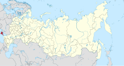 Република Крим на картата на Русия