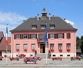 The town hall in Durmenach