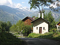 Der Weiler Bonvoisin mit einer kleinen Kapelle