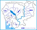 Image 64An overview of drainage divides (from Geography of Cambodia)