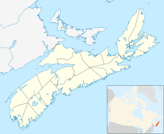 York Redoubt is located in Nova Scotia